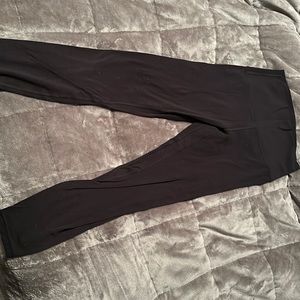 Black Lululemon leggings, size 6